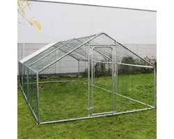 Outdoor enclosure cage aviary chicken coop chicken coop rabbit hutch pets 2x3x2m (LxWxH) sunroof