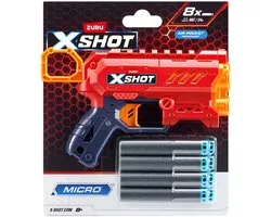 ZURU X-shot Micro 2.0 - Incl 8 Pijlen
