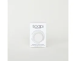 Soapi - Zeephouder met zeep compleet - Duurzaam wassen - Off-White