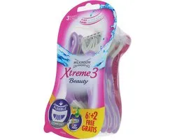 Wilkinson Sword - Xtreme3 Beauty - Comfort - Wegwerpscheermesjes - 8 Stuks