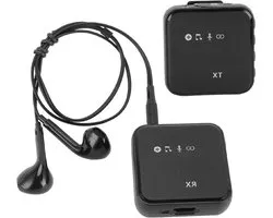 EGoods - Draadloze reversmicrofoon met 80 meter bereik, 18 uur duur en ruisonderdrukking. Geschikt voor camera, smartphone, tablet en laptop.