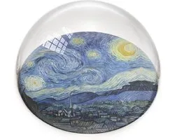 Verres -papier convexe en verre, Nuit Étoilée, Vincent van Gogh