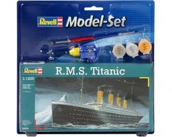 Revell Modelbouwpakket Schepen - 65804 R.M.S. Titanic - Model Set Plastic - 1:1200 - Modelbouw