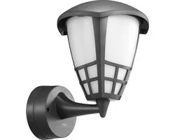 Maclean - Lampe d'extérieur - Applique - Applique - IP65 - max 60W - raccord E27 - Grijs