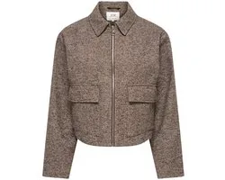JDY - JDYVINGA HERRINGBONE JACKET OTW Dames Jas