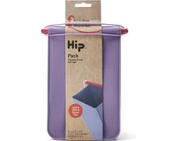 HIP Pack Medium- Herbruikbare Lunchzak - Broodzak - Vershoudzak -Paars