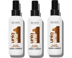 Revlon Uniq One - Coconut All in One Hair Treatment - 3x 150 ml