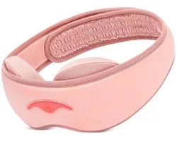Manta Silk slaapmasker, 100% verduisterend, Sunset Pink