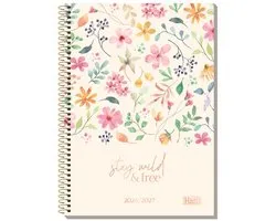 Häfft College-Timer Wild Blossoms, A5, schooljaar 2026/2027
