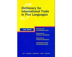 Dictionary of International Trade in Five Languages