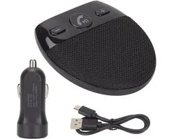 Handsfree Bluetooth-autoluidspreker met Omni Mic en digitale versterker - Ondersteunt 2 telefoons