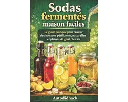 Sodas fermentï¿½s maison faciles: Le guide pratique pour rï¿½ussir des boissons pï¿½tillantes, naturelles et pleines de goï¿½t chez soi
