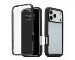 imoshion Hoesje - Geschikt voor Apple iPhone 18 Pro Max / 17 Pro Max - 360° Full Protective Case - Zwart