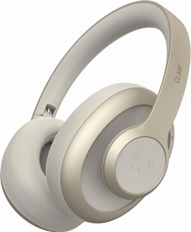Fresh 'N Rebel Clam Ace Over-Ear ANC Headphones - Silky Sand, New, RRP:£89.99