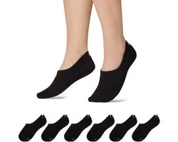 SNOCKS - Chaussettes de Chaussettes basses en Katoen - Chaussettes basses pour hommes et femmes - 6 paires