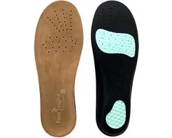 Footlogics Comfort Plus Inlegzolen - M - Bruin