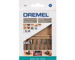 Dremel 660JA Multitool accessoireset - 7-delige frezenset