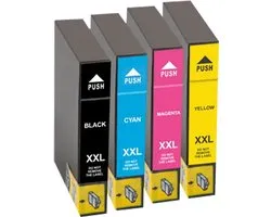 33XL Multipack Huismerk Inkt Cartridge | Compatible met Epson 33XL Multipack | Geschikt voor Epson Expression Home series XP-530, XP-630, XP-635, XP-830, Premium series XP-530, XP-540, XP-630, XP-635, XP-640, XP-645, XP-7100, XP-830, XP-900