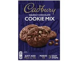 Cadbury Cookie Mix 265g – Chocolade Bakmix – Chocolate Chip Cookies – Makkelijk Te Maken