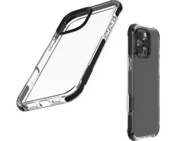 Cellularline Ultra Beschermend Hoesje - Geschikt voor iPhone 16 Pro - IDS Technologie & Microban & Shockproof - Transparant