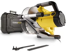 Powerplus POWX0650 Muurfrees - Sleuvenfrees, 1800W, 2x Ø150mm met Softstart
