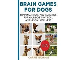 Puppy Training, Dog Health, Dog Training, Dog Tricks, Pet Training Book, Interactive Games for Dogs,- Brain Games for Dogs