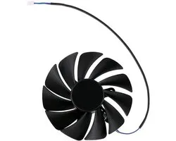 GA92S2U 4PIN GPU-koelventilator voor ZOTAC RTX 3070 Ti 3080 3090 voor Trinity OC grafische videokaartkoeler GFY09215M12SPA(Black 1-Fan)