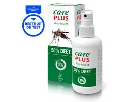 Care Plus - deet 50% spray - 200ml - muggenspray - anti insect - insectenspray