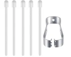 Compatible avec les recharges de stylet Samsung P600, N4 (pointe), N5 (nouvelle recharge), P580 (universelle) et P350 (pointe).
