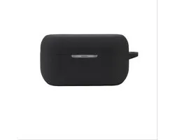Hoes voor Technics EAH-AZ80, siliconen stootvaste beschermhoes, ultradunne case cover, geen geur, siliconen hoes - zwart