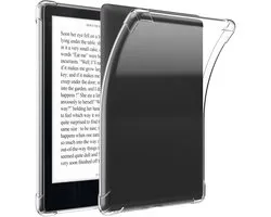 kwmobile ereader case geschikt voor Amazon Kindle Paperwhite (2024) / Colorsoft hoesje - E-reader cover - TPU e reader beschermhoes - In transparant