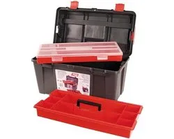 TAYG - BOÎTE À OUTILS - 480 x 258 x 255 mm - AVEC PLATEAU INSERT ET PLATEAU DE TRI