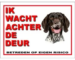 Gammel Dansk Hønsehund 10 – Met 4 Gaatjes + 4 Pluggen + 4 RVS Schroeven