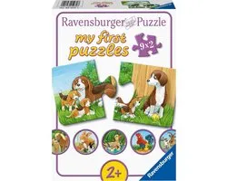 Ravensburger Dierenfamilies op de boerderij - My First puzzles - 9x2 stukjes - kinderpuzzel