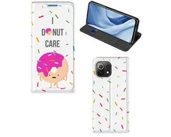 Xiaomi 11 Lite NE 5G | Mi 11 Lite Flip Style Cover Donut Roze