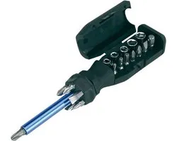 Schroevendraaier - telescoop - magneet en bitjes - gereedschap - Plat en kruiskop - Sleufschroevendraaiers - schroevendraaiers