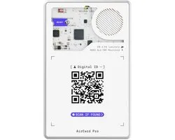 Rolling Square AirCard Pro Bluetooth Tracker Wallet - Werkt met Google Find My Device - Ultradun 2,2 mm & Waterdicht - Wit
