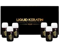 Bio Keratin Organic Herstellend Pure Keratine Haarverzorgingsserum (6x20 ml) - Herbal- Bio - Keratin - Keratine olie - haarserum -Anti-Haaruival - Haarolie