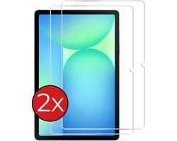Protecteur d'écran Convient pour Samsung Galaxy Tab S10 FE Plus Protecteur d'écran en Tempered Glass Protecteur d'écran en Glas trempé - Protecteur d'écran Convient pour Samsung Tab S10 FE Plus Protecteur d'écran en Glas - PACK DE 2