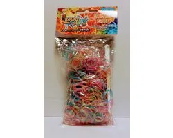 Élastiques à tisser Loom Twister Glitter Mix, 600 élastiques avec crochets et outil inclus