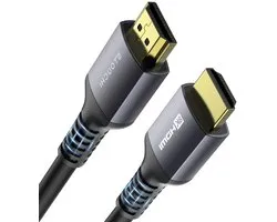 8K HDMI 2.1 kabel 5m, CL3 plenum-gecertificeerd, hoge snelheid, Ultra HD 48Gbps, ondersteunt 8K60, 4K120, eARC, RTX 3090, HDR10, HDCP 2.2 & 2.3, Dolby, geschikt voor PS5 en Xbox Series X, LG TV