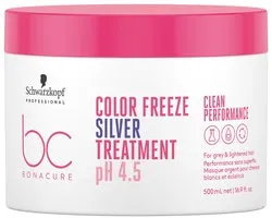 Masque Pour Cheveux Grijs Schwarzkopf Bonacure Color Freeze Silver (500 ml) pH 4.5