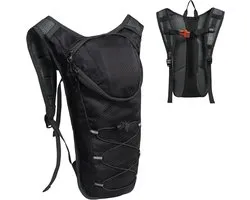 Fietsrugzak waterdicht - Sport rugzak - Hydration Backpack - Lichtgewicht Drinkrugzak - voor Hardlopen en Fietsen - Reflecterend & Ademend Waterrugzak - Zwart