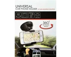 Universal Car Phone Holder - Auto Telefoonhouder  - Universeel -  Met Zuignap en 360 Graden roteerbaar