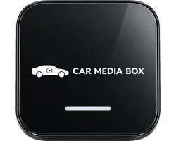 Car Media Box - Tesla Edition - Kijk Netflix, YouTube, Videoland in de auto - Draadloos CarPlay / Android Auto USB-C + USB