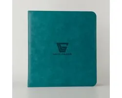 Gemloader Premium Graded Card Binder voor PSA, BGS en andere slabs van vergelijkbaar formaat [28 slots – 2x2 indeling] Turquoise