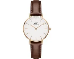 Daniel Wellington Petite St. Mawes horloge  (28 mm) - Bruin