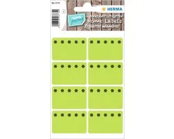 Huismerk Herma 3775 Frozen Label 26x40mm Fluor-Green