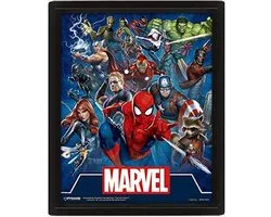 Marvel - Cinematic Icons Evil 3D Lenticular Poster 28,7 x 23,5cm