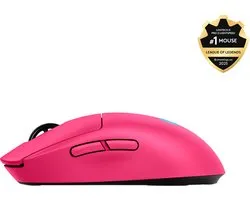 Logitech G PRO 2 LIGHTSPEED Souris gaming sans fil, pink